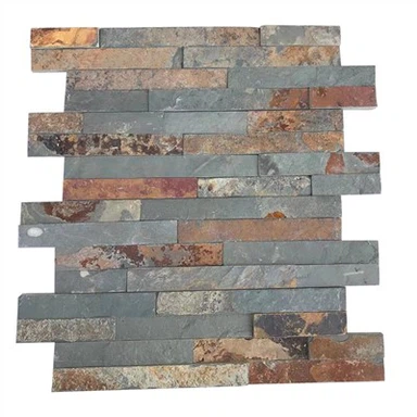 Wielokolorowa dzielona płytka czołowa